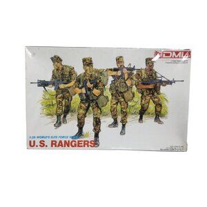 vintage dml u.s. rangers 1/35 scale worlds most elite force series